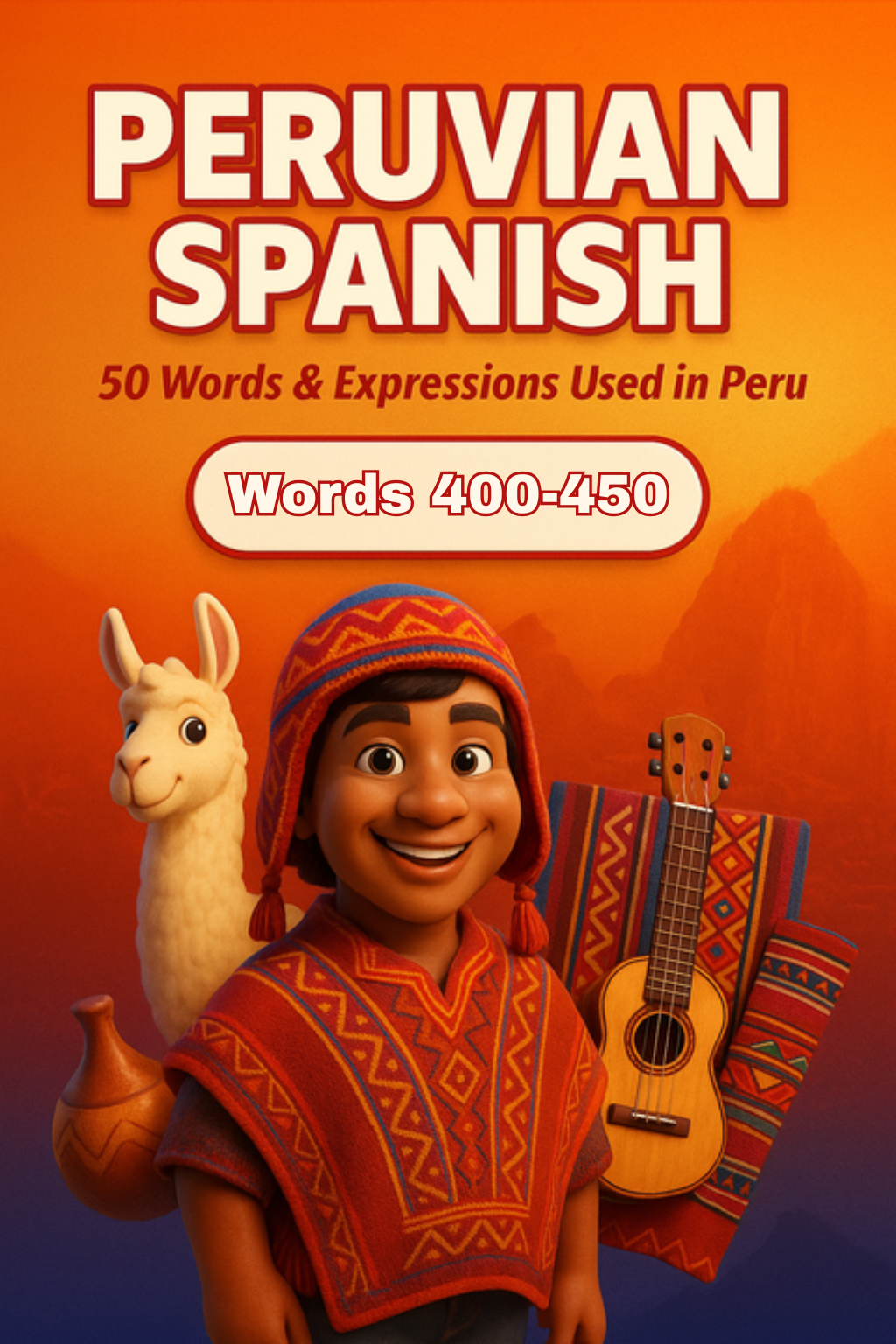 South American Spanish: 450 Words & Phrases Illustrated (Digital eBook)