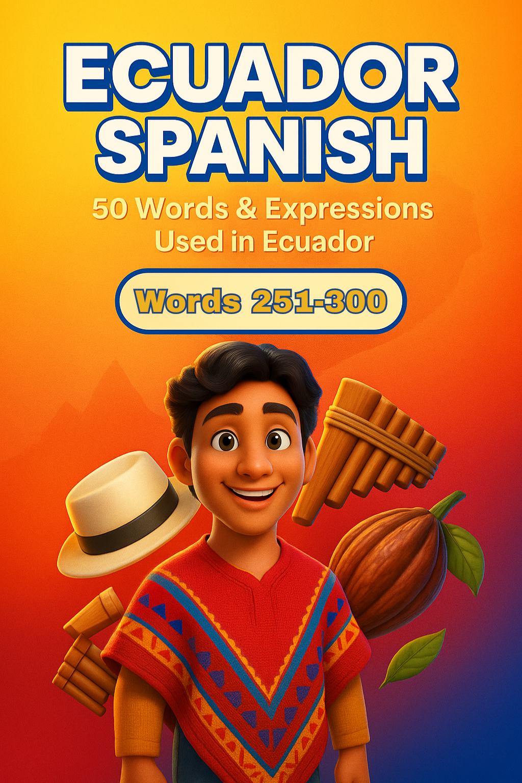 South American Spanish: 450 Words & Phrases Illustrated (Digital eBook)